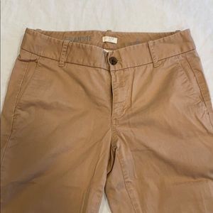 J. Crew Frankie Stretch Capris